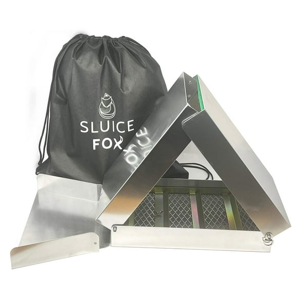 Sluice Fox 50" Aluminum Sluice Box for Gold Panning
