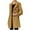 Khaki, variant on Herrnalise Jackets For Women Casual Turndown Neck Winter Qutwear Pocket Gradient Solid Hoodless Regular Long Sleeve Shackets For Women 2024 fall Khaki,XL