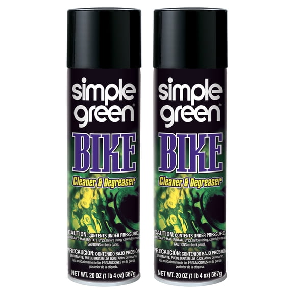 Simple Green Bike Cleaner and Degreaser 20 oz, 2-Pack