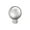 Polished Chrome, variant on Amerock Cowrie 1-1/8 inch (29mm) Diameter Golden Champagne Cabinet Knob