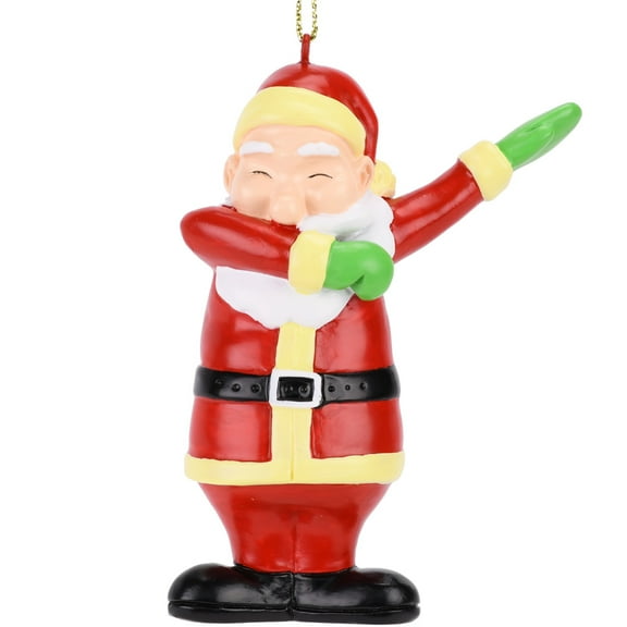 Tree Buddees Funny Dabbing Santa Christmas Ornament