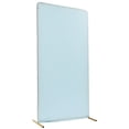 thumbnail image 5 of TOOL1SHOoo Wedding Pole Bracket with Pull Rod and Elastic Cloth Cover,Metal Stand Kit for Wedding/Ceremony/Party Decoration,3.28*6.56ft,Gold,Blue, 5 of 12