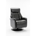 thumbnail image 2 of Progressive Furniture Relax-R™ Orleans Recliner in Charcoal Air Leather, 2 of 5