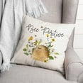 thumbnail image 2 of Creative Products Be Positive 18x18 Spun Poly Pillow, 2 of 2