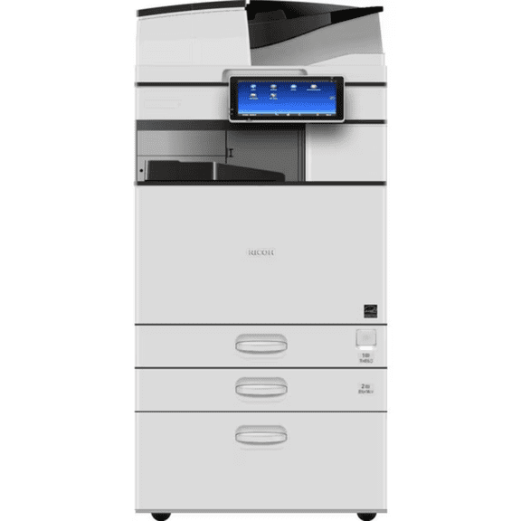 Restored Ricoh MP 4055 Monochrome Laser Multifunction Printer Copier Scanner 40 PPM Duplex Network