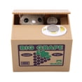 thumbnail image 4 of Precioso Gato Auticó Robo De Monedas Caja De Ahorro De Dinero Juguete Para Niños Panda Gato Rojo, 4 of 7