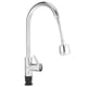 thumbnail image 2 of Grifo de cocina de cobre G1/2in giratorio de 360° con rociador universal - Grifo de agua de 2 funciones, 2 of 8