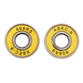 thumbnail image 3 of Ruedas para Patines Sunnimix 8 Piezas Acero Inoxidable ABEC 9 Amarillo, 3 of 8