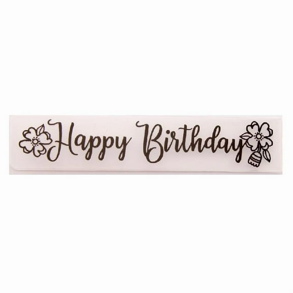 Happy Birthday Flower Embossing Folder Template Photo Album Card Paper Making