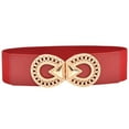 thumbnail image 2 of MPWEGNP Belts for Women Women Stretchy Belt For Dresses Vintage Elastic Wide Waist Belt, 2 of 4