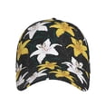 thumbnail image 2 of Haiem Lilies Flowers Baseball Cap Dad Hat Cotton Soft Adjustable Fashion Hats for Men Women Unisex Style Headwear, 2 of 9