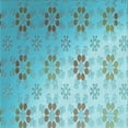 thumbnail image 1 of Ahgly Tapis d'Intérieur Lavable en Machine Carré Vert Mer, 8 Pieds Carré, 1 of 7