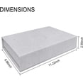 thumbnail image 3 of Lanola 8x10 Archival Photo Storage Box with Lid – Stackable Memory Keepsake Organizer for Photos, Certificates, Jewelry & Scrapbooking Supplies Grass Green, 3 of 8
