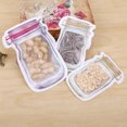 thumbnail image 3 of Food Jar Transparent Food Grade Storage Multipurpose Nuts Snacks Cookies Bag for Home, 3 of 8