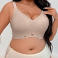 thumbnail image 1 of Seamless Gel Bras for Plus Size Full Coverage Wireless Comfort Bra Support - Everyday Home Leisure Design with Non Stick Gel Padding and Soft Edges, 1 of 7