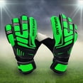 thumbnail image 4 of Guantes Portero Fútbol Dedos Completos PU Accesorios Deportivos ( 7) Azul JShteea Para Estrenar, 4 of 8