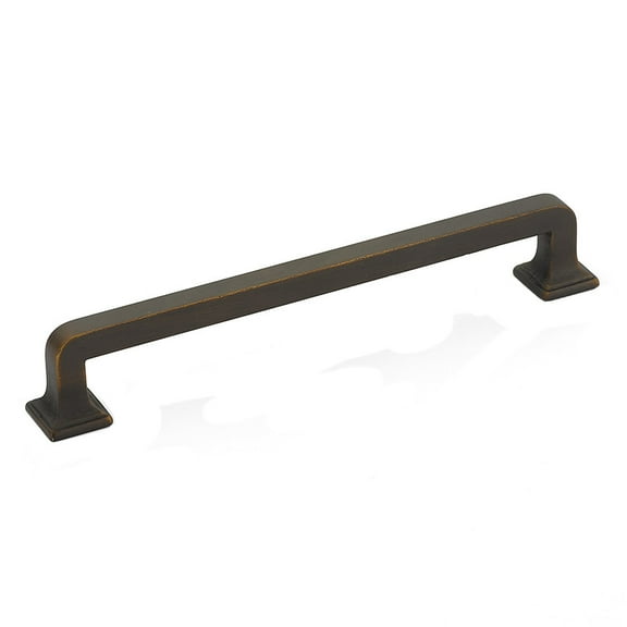 Schaub And Company 537-ABZ Menlo Park 6" Center To Center Squared Cabinet Handle / Drawer