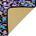 thumbnail image 7 of SKYSONIC Blue Purple Leopard Spots Pattern Kitchen Mats Washable Long Floor Runner Rug Non-Slip Fatigue Area Rugs Absorbent Doormat Cushioned for Farmhouse Home Bath Indoor Outdoor Decor 39x20 in, 7 of 7