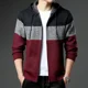 thumbnail image 3 of Cárdigan de punto con bolsillos para hombre, abrigos de manga larga, ropa popular coreana, suéter para hombre, corte holgado, ropa de calle original informal, 3 of 5