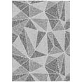 thumbnail image 2 of Addison Rugs Chantille Indoor/Outdoor Transitional Geometric Pewter Washable Rectangle Rug, 9' x 12', 2 of 6