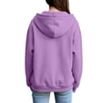 thumbnail image 2 of Daznico Women's Zip Up Hoodie Sweatshirt Relaxed Fit with Pockets for Comfort,XL, 2 of 4