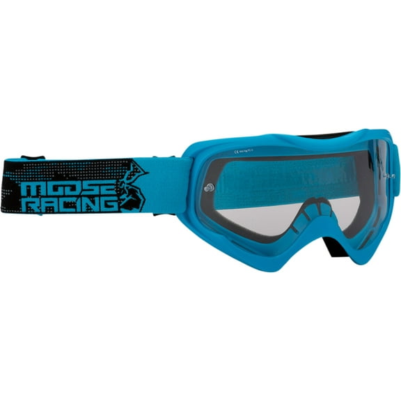 Moose Racing Qualifier Agroid MX Offroad Goggles Blue