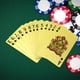 thumbnail image 4 of Juego de mesa divertido de Texas para jugar a las cartas de póquer chapado en papel de aluminio dorado Ndcxsfigh Nuevos Originales, 4 of 8