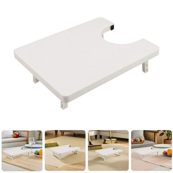 OFFIGAM 2-Pack White Sewing Machine Extension Boards with Stable Support for Accurate and Precise Home Sewing Projects
