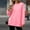 Pink, variant on VISALY Pullover Crewneck Sweatshirt for Womens Plus Size Sweatshirts Casual Pullover Long Sleeve Shirts Soft Comfy Loose Fit Top Tunic Sweatshirts Lightweight Sweatshirt Black L