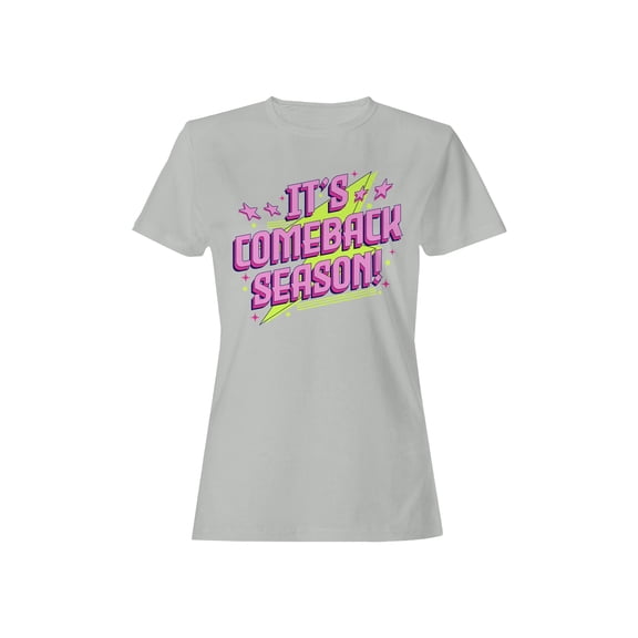 Comeback Season: Bold Neon Design Women's T-shirt