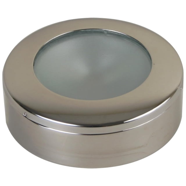 Downlight Scandvik A3 de acero inoxidable para montaje en superficie o empotrado