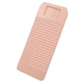 thumbnail image 1 of Plastic Washboard for Home Use Pink Hand Washing Board with Durable Wavy Rubbing Surface 12.5 x 3.5 Inches, 1 of 5