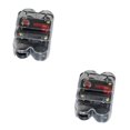 thumbnail image 2 of xinxixnxx Car Auto Audio Radio In Line Breaker Fuse Circuit For DC 12V Black 200A 2Set, 2 of 6