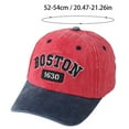 thumbnail image 3 of Toddler Baseball Cap Cute Letter Embroidery Toddler Sun Hat Breathable Cycling Toddler Baseball Caps for Boys 2-8 Years Kids Clothes, 3 of 5