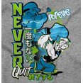 thumbnail image 2 of Popeye Never Quits Asian Inspired Zip Hoodie Sweatshirt Men Brisco Brands S, 2 of 6