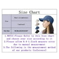 thumbnail image 3 of MIASHUI Women's Basic Solid Color Retro Soft Top Baseball Cap for Sun Protection, Adjustable Fit for Comfort, Simple Design for Everyday Wear Blue, 3 of 4