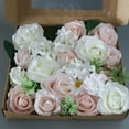 thumbnail image 5 of Final Clear Out! Artificial Soap Rose Flower Gift Box Bride Bouquet Home Flower Wedding Decorations DIY Simulation Rose For Party Home Table Deco, 5 of 5