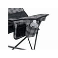 thumbnail image 2 of Kuma Outdoor Gear Lazy Bear Chair with Carry Bag, Ultimate Portable Luxury Outdoor Chair for Camping, Glamping, Sports & Outdoor Adventures (Red/Black), 2 of 2