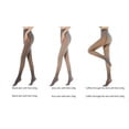 thumbnail image 4 of Medias de invierno para mujer Medias gruesas de lana de felpa translúcida (Black-90g) Ndcxsfigh Para estrenar, 4 of 8