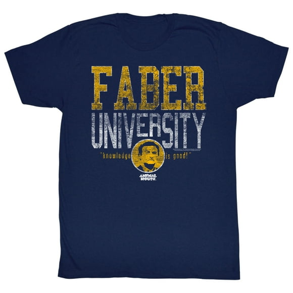 Animal House Movie Faber University Adult T-Shirt Tee