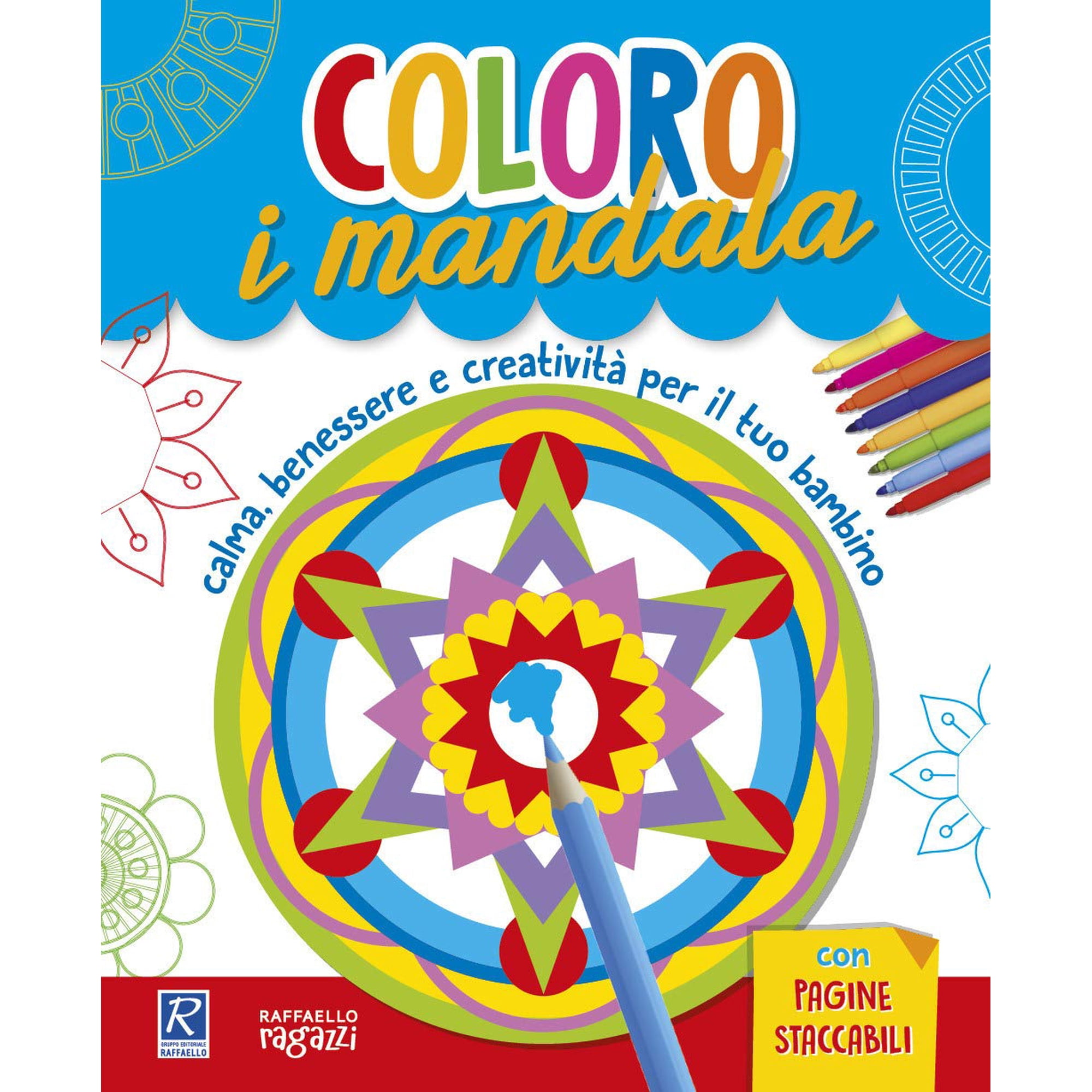 Aa. Vv. Coloro i mandala (Paperback)