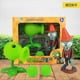thumbnail image 1 of 686-16 Lanzaguisantes Plantas vs. Modelo de zombis/juguete de tiro, figura de juego Pvz, escena de simulación, juguete de vinilo, 1 of 5
