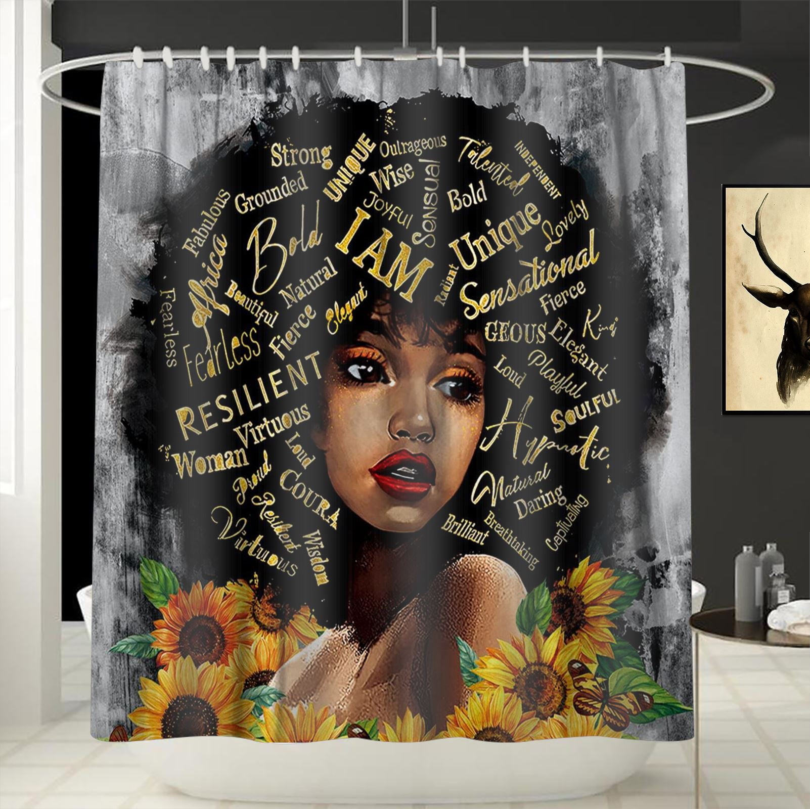 American girl cheap shower curtain
