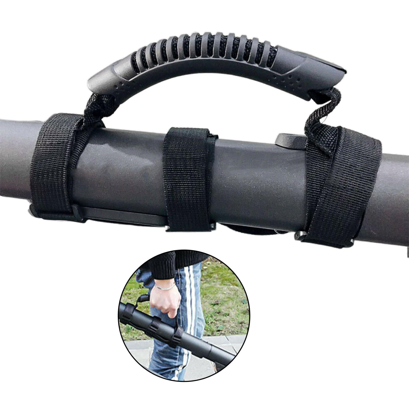 AIWEIYER Scooter Skateboard Hand Strap Belt,Electric Scooter Accessories Labor Saving Carrying Handle Bandage Black for Electric Scooter
