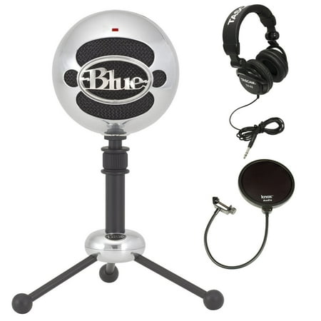 Blue Microphones Snowball Plug & Play USB Microphone Aluminum with Accessory Kit