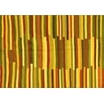 thumbnail image 1 of Ahgly Company Machine Washable Indoor Rectangle Southwestern Yellow Country Area Rugs, 5' x 8', 1 of 4