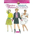 thumbnail image 2 of Adult Coloring Books: Fashion Creative Haven Fabulous Fashions of the 1980s Coloring Book, (Paperback), 2 of 2