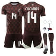 thumbnail image 1 of Chicharito #14 Mexico Home Soccer Jersey Kits, 1 of 3