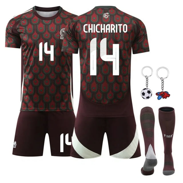 Chicharito #14 Mexico Home Soccer Jersey Kits
