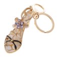 thumbnail image 1 of Zapatos Bolsa Monedero Llavero Llavero Encanto Colgante Llavero Cadena - Púrpura, 6.8 * 3.6cm Sunnimix Zapatos de tacón alto Opal Llavero, 1 of 8